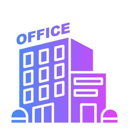 Office center Generic Flat Gradient icon