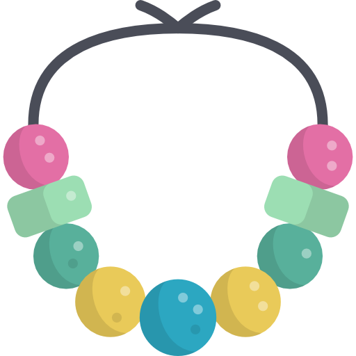 collar Kawaii Flat icono