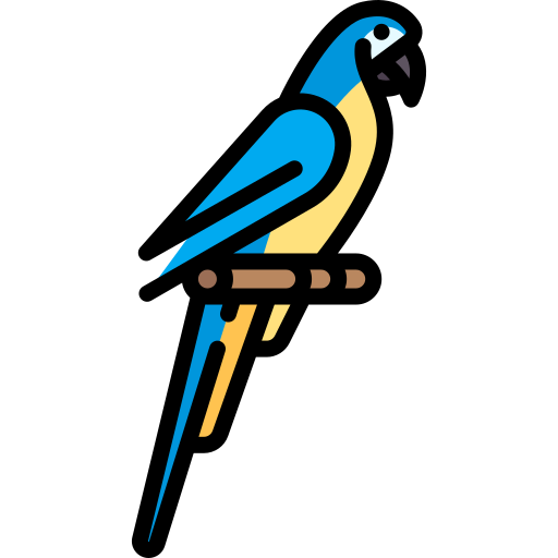 Попугай Special Lineal color иконка
