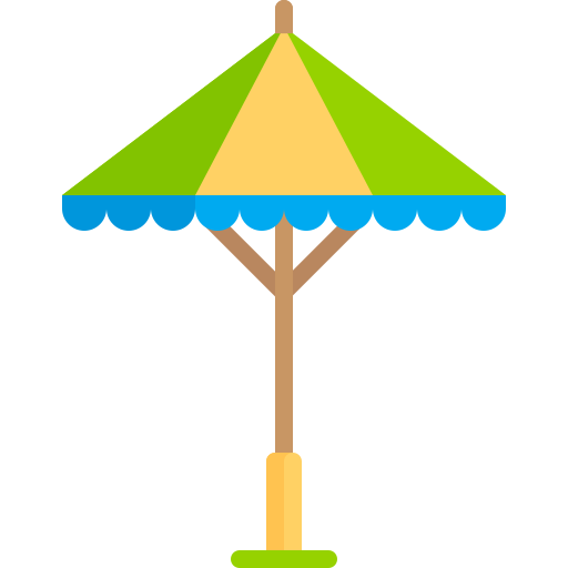 Sun umbrella Special Flat icon