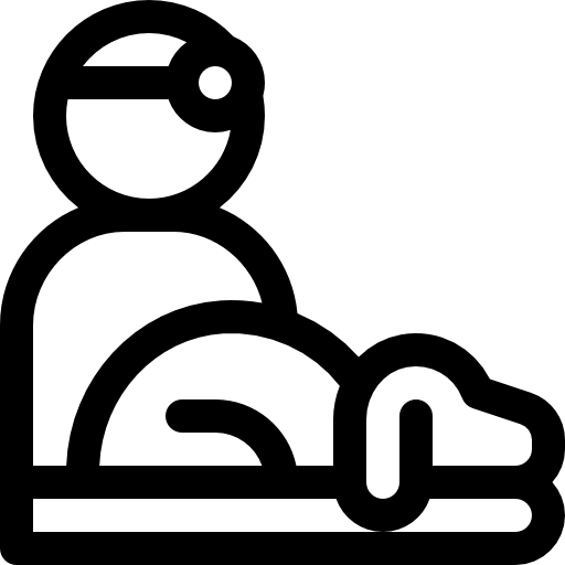 獣医 Basic Rounded Lineal icon