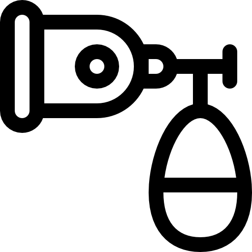 sauerstoffmaske Basic Rounded Lineal icon