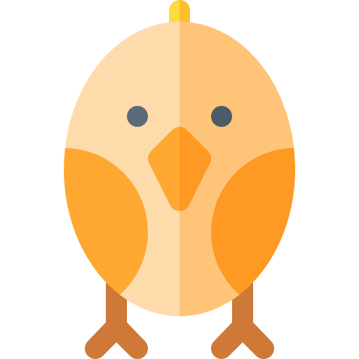 vogel Basic Rounded Flat icoon