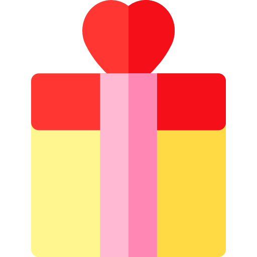 regalo Basic Rounded Flat icono