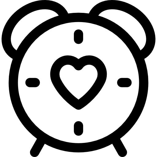 시각 Basic Rounded Lineal icon