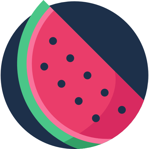 wassermelone Detailed Flat Circular Flat icon