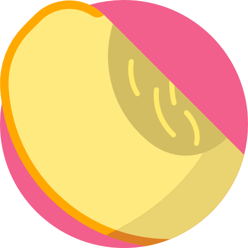 brzoskwinia Detailed Flat Circular Flat ikona