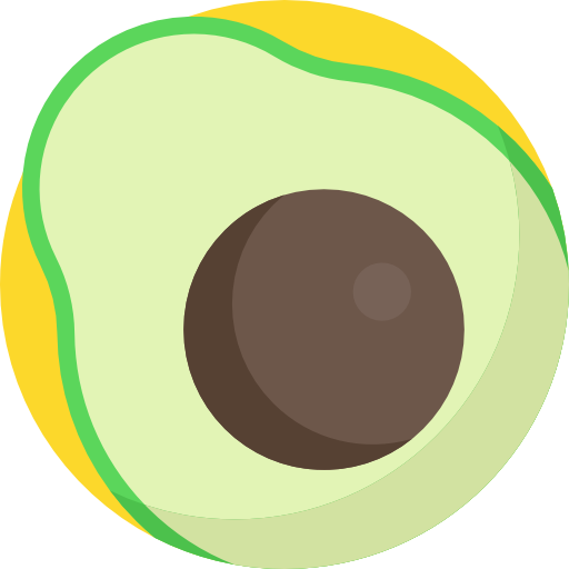 avocado Detailed Flat Circular Flat icona