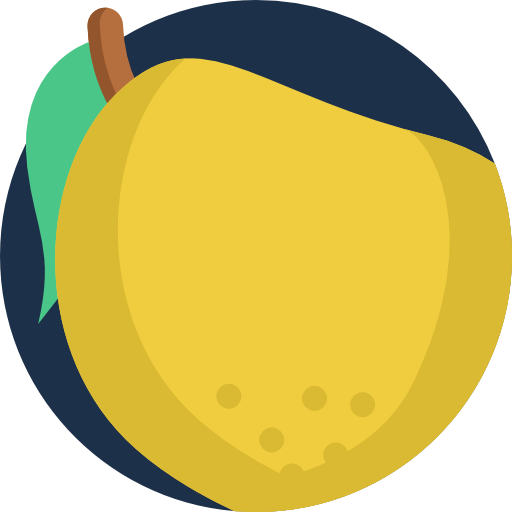 mangue Detailed Flat Circular Flat Icône