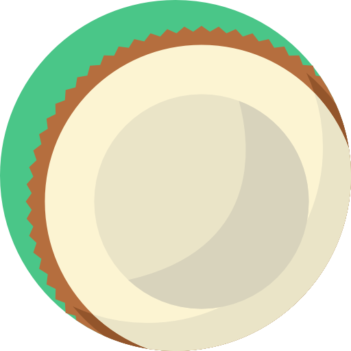 kokosnuss Detailed Flat Circular Flat icon