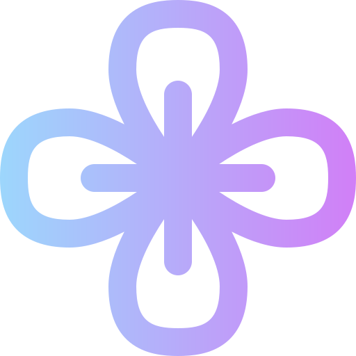Hydrangea Super Basic Rounded Gradient icon