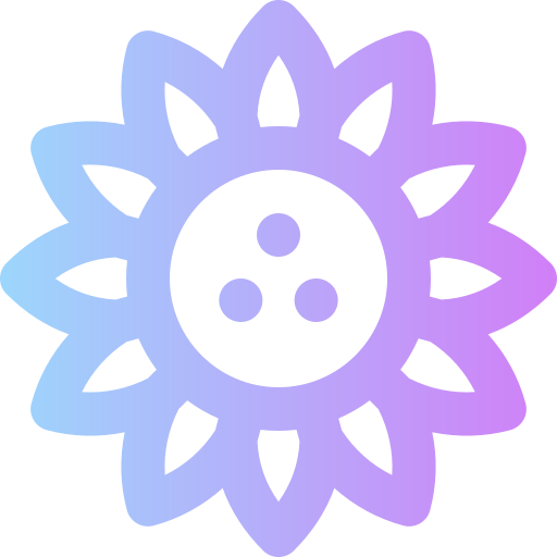Sunflower Super Basic Rounded Gradient icon