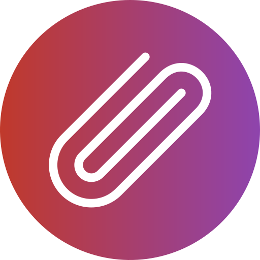 Paper clip Generic Flat Gradient icon