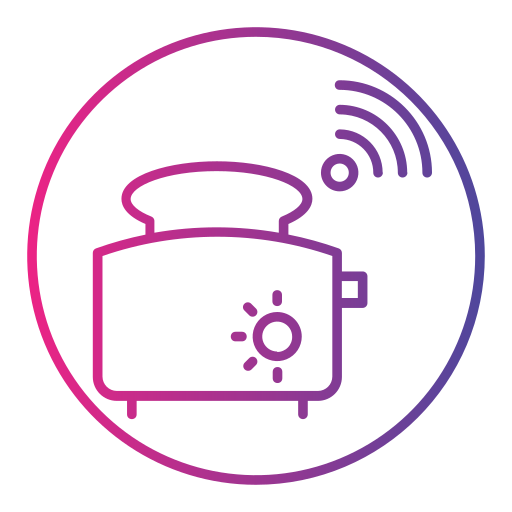 grille-pain Generic Gradient Icône