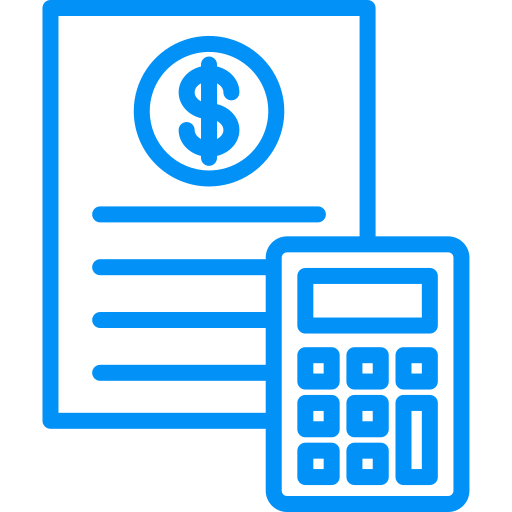 Accounting Generic Simple Colors icon