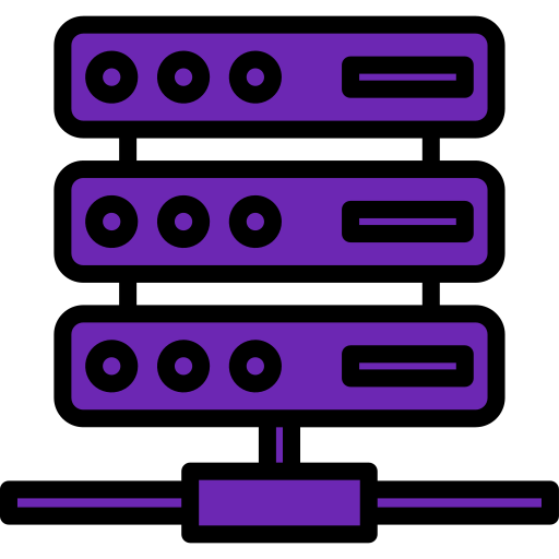 server Generic Fill & Lineal icon