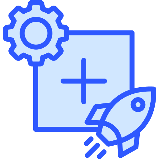 start-up Generic Blue icon