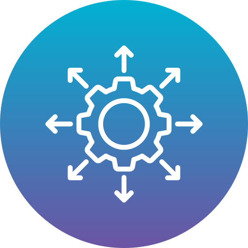 project management Generic Flat Gradient icoon