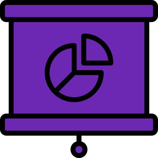 Pie cart Generic Outline Color icon