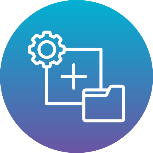 document Generic Flat Gradient icoon