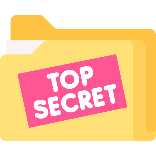 Top secret Special Flat icon