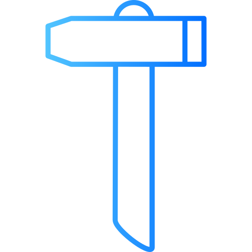 Hammer Generic Gradient icon