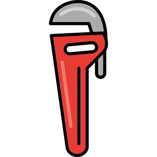 Pipe wrench Generic Thin Outline Color icon
