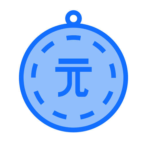 인민폐 Generic Blue icon