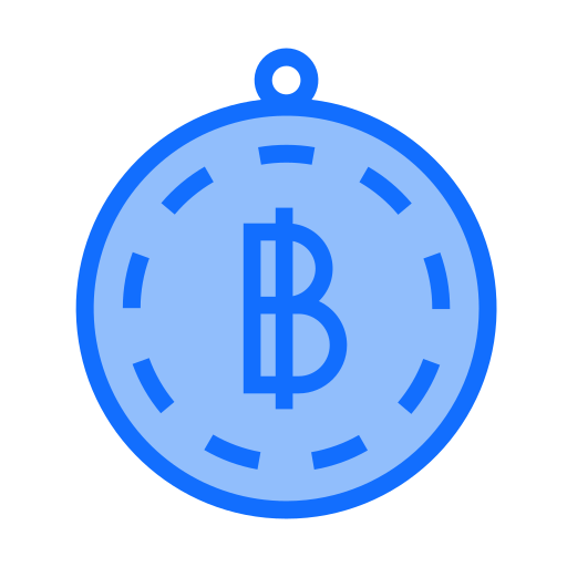 bitcoiny Generic Blue ikona