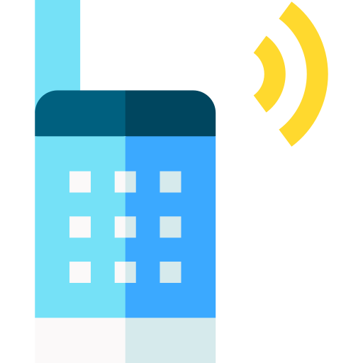 携帯電話 Basic Straight Flat icon
