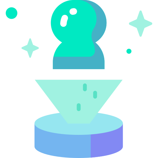 Hologram Special Candy Flat icon
