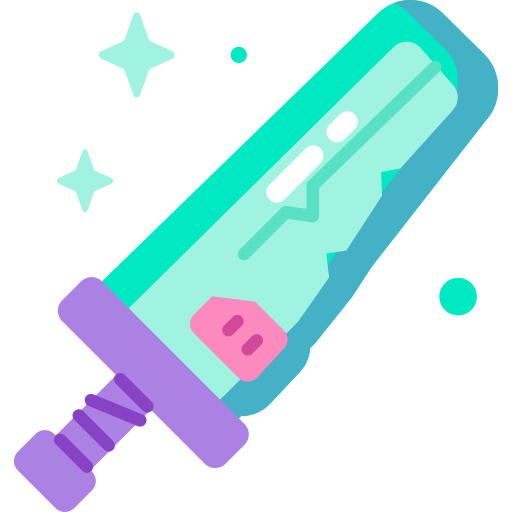 Sword Special Candy Flat icon