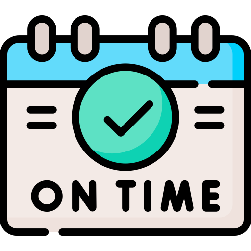 On time Special Lineal color icon
