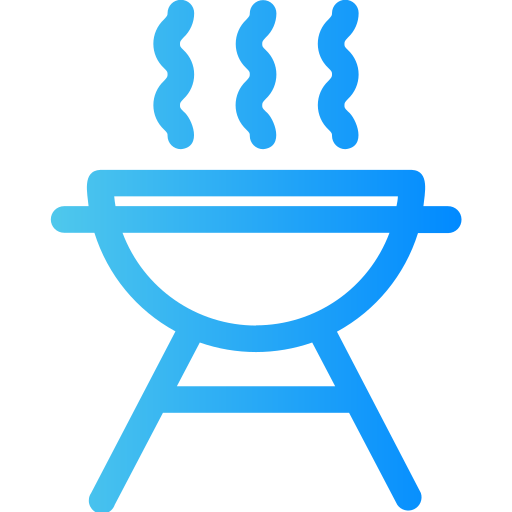 un barbecue Generic Gradient Icône