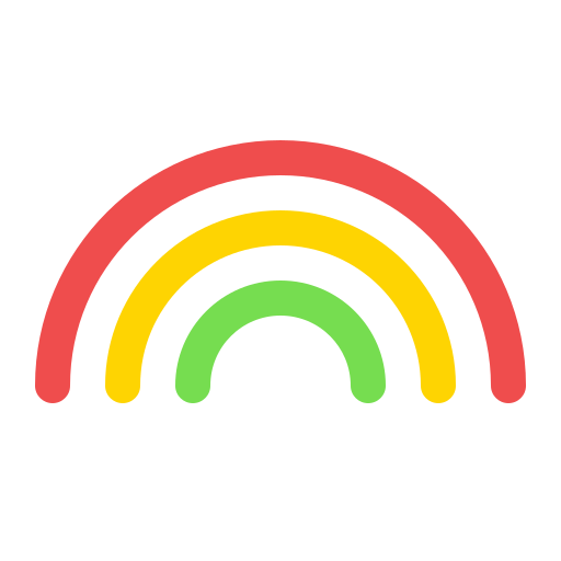 arco iris Generic Flat Ícone