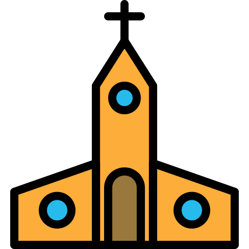 教会 Darius Dan Lineal Color icon