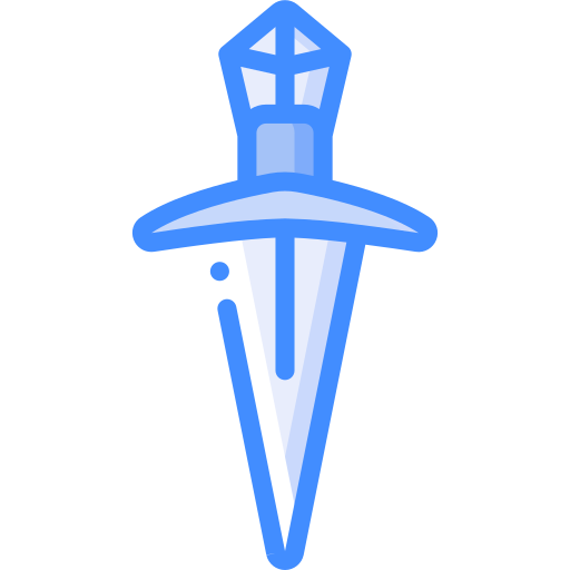 ナイフ Basic Miscellany Blue icon