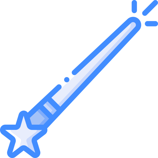 지팡이 Basic Miscellany Blue icon
