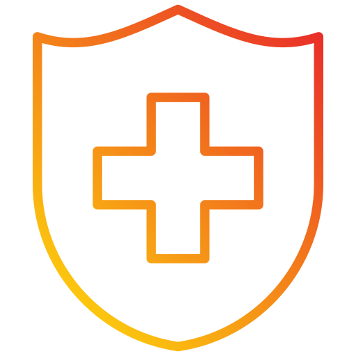seguro de salud Generic Gradient icono