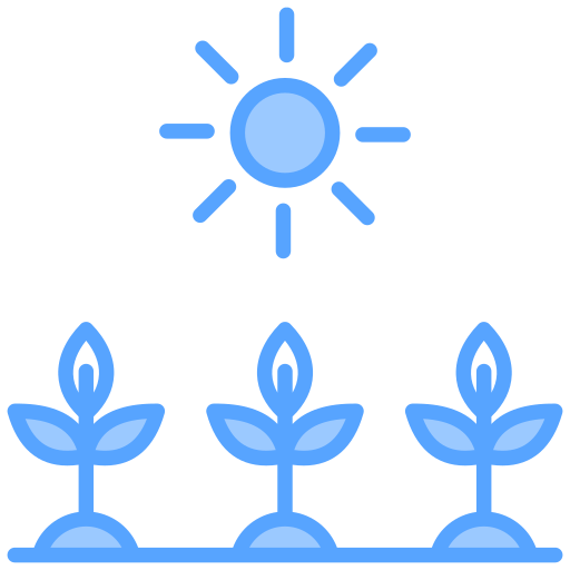 luz solar Generic Blue Ícone