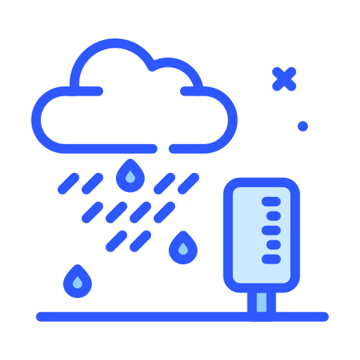 precipitación Darius Dan Blue icono