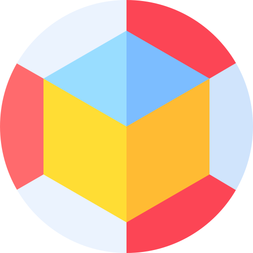 cubo Basic Straight Flat icono