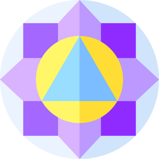 formas en circulo Basic Straight Flat icono