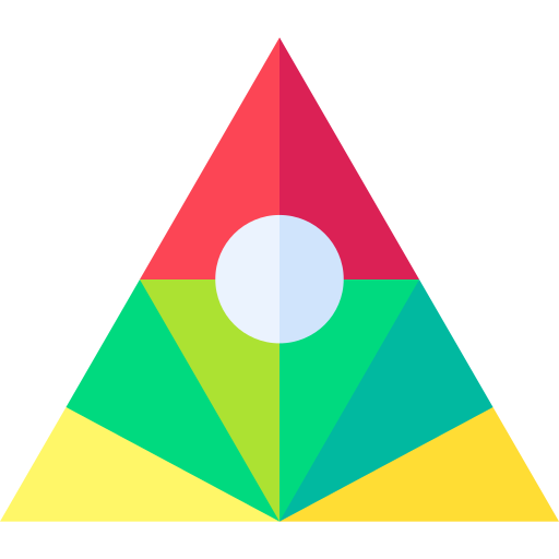 Треугольник Basic Straight Flat иконка