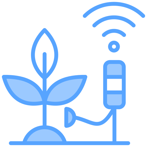 Smart farm Generic Blue icon