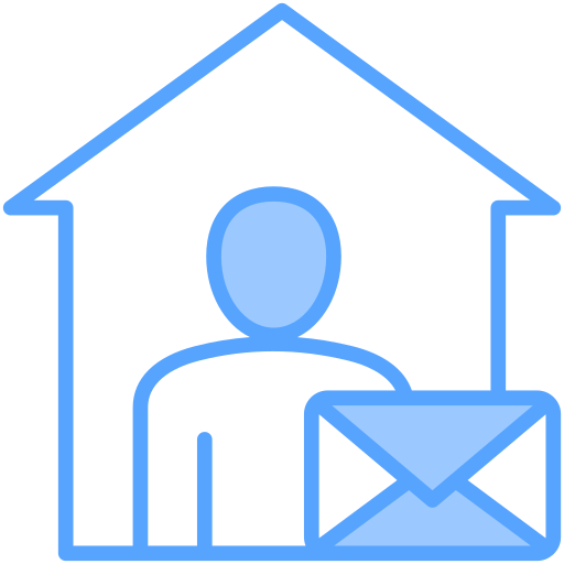 correo Generic Blue icono