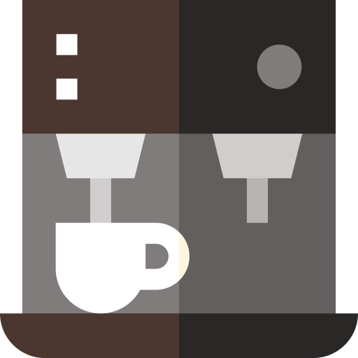 コーヒーメーカー Basic Straight Flat icon