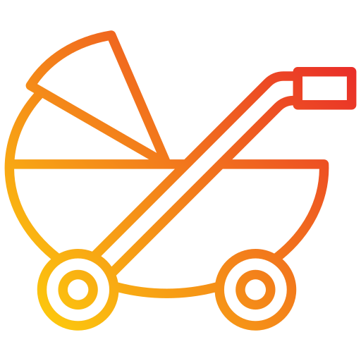 Baby stroller Generic Gradient icon