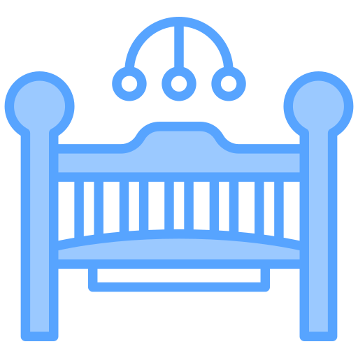 cuna de bebe Generic Blue icono