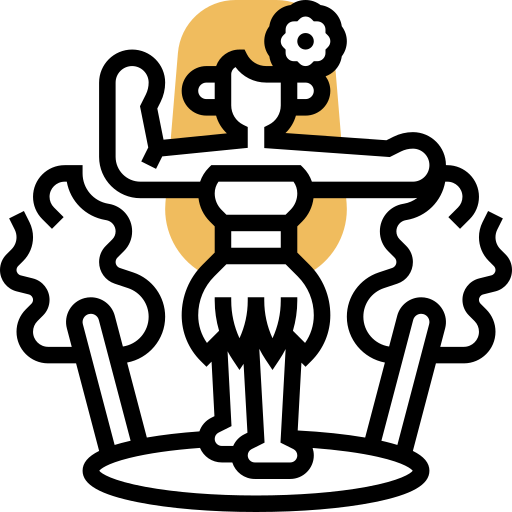 ハワイ Meticulous Yellow shadow icon